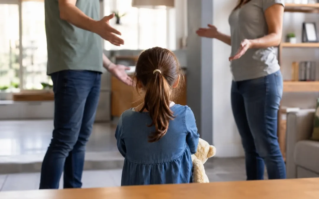 Las discusiones frente a los hijos en la etapa infantil: ¿Les afecta?