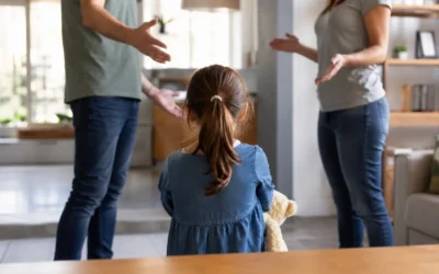 Las discusiones frente a los hijos en la etapa infantil: ¿Les afecta?